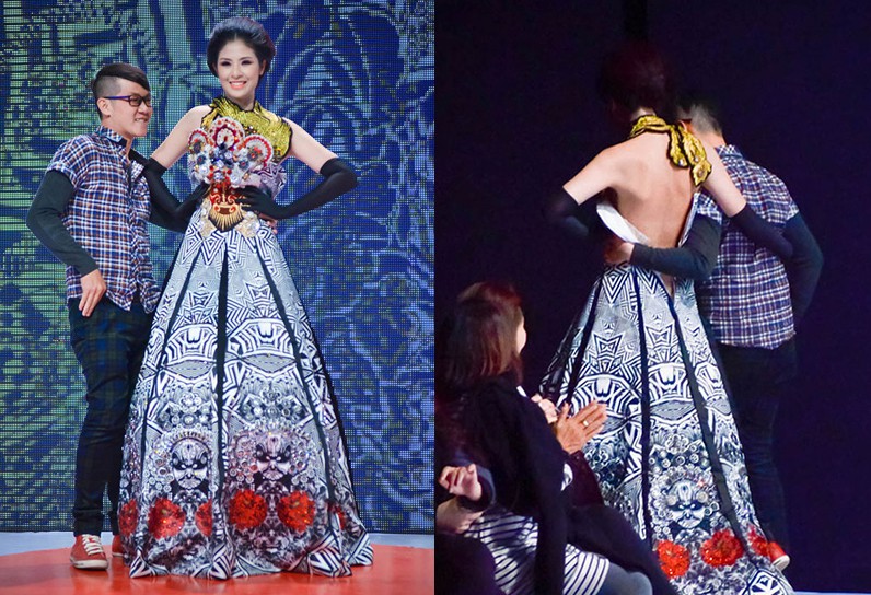 Diện váy công chúa nhưng không may bị đứt khóa, Hòa Minzy đã có cách ứng biến tinh tế khiến ít ai nhận ra-7