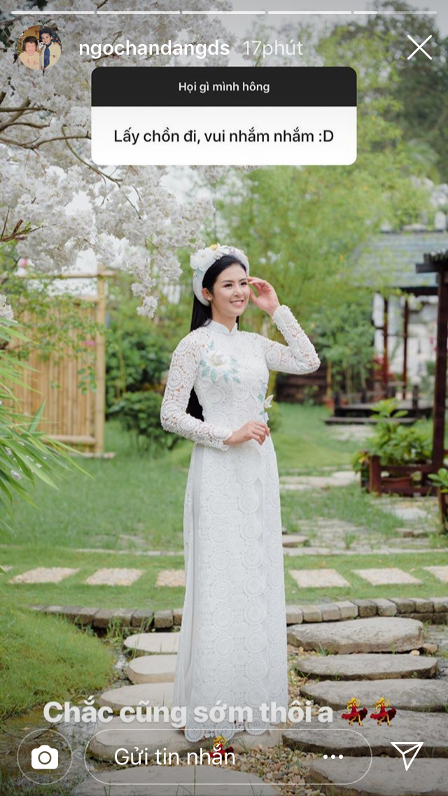 Sau nghi án bí mật tổ chức tiệc đính hôn, Hoa hậu Ngọc Hân tiết lộ sớm lấy chồng-1