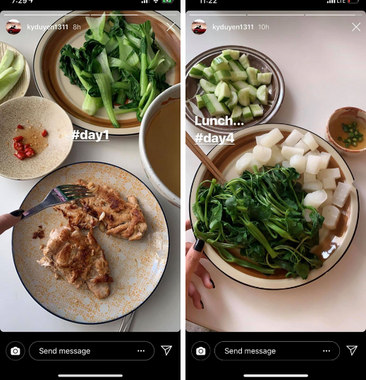 Kỳ Duyên tiết lộ đã giảm 6kg: Thực đơn không tinh bột, bữa tối ăn sữa chua với hạt hỗn hợp-4