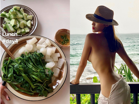 Lộ khoảnh khắc hậu trường, Kỳ Duyên khiến dân tình phát hoảng vì thân hình ngồn ngộn mỡ thừa-12