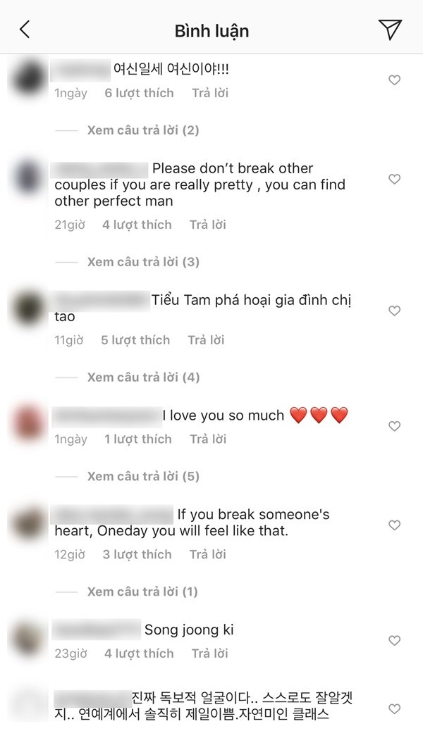 Bị đồn là tiểu tam xen giữa Song Song, mỹ nhân Kim Ok Bin có động thái suốt 2 ngày qua và bị fan Việt khủng bố-5