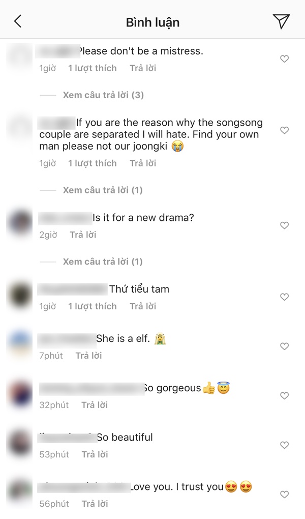 Bị đồn là tiểu tam xen giữa Song Song, mỹ nhân Kim Ok Bin có động thái suốt 2 ngày qua và bị fan Việt khủng bố-6