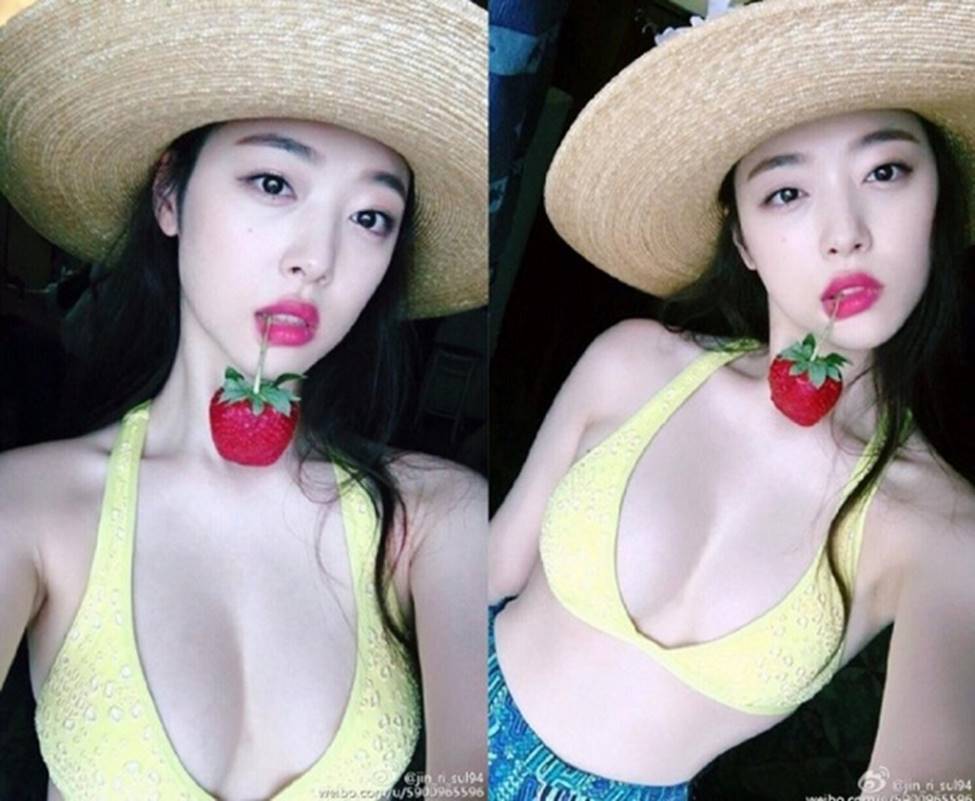 Chi Pu, Bích Phương đổi phong cách, mặc giống gái hư Sulli-5