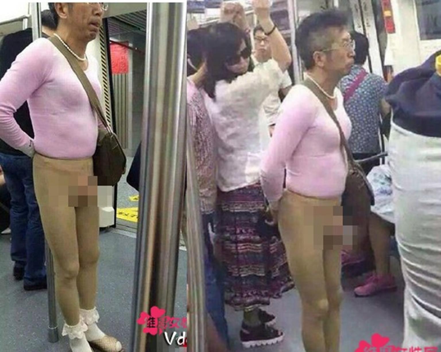 Thảm họa thời trang Trung Quốc: Cả đàn ông lẫn đàn bà đều khoe nội y khi ra đường-8