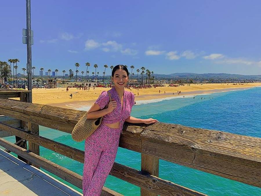 Hoa hậu Kỳ Duyên khoe dáng nóng bỏng với váy xuyên thấu sau khi giảm cân-5