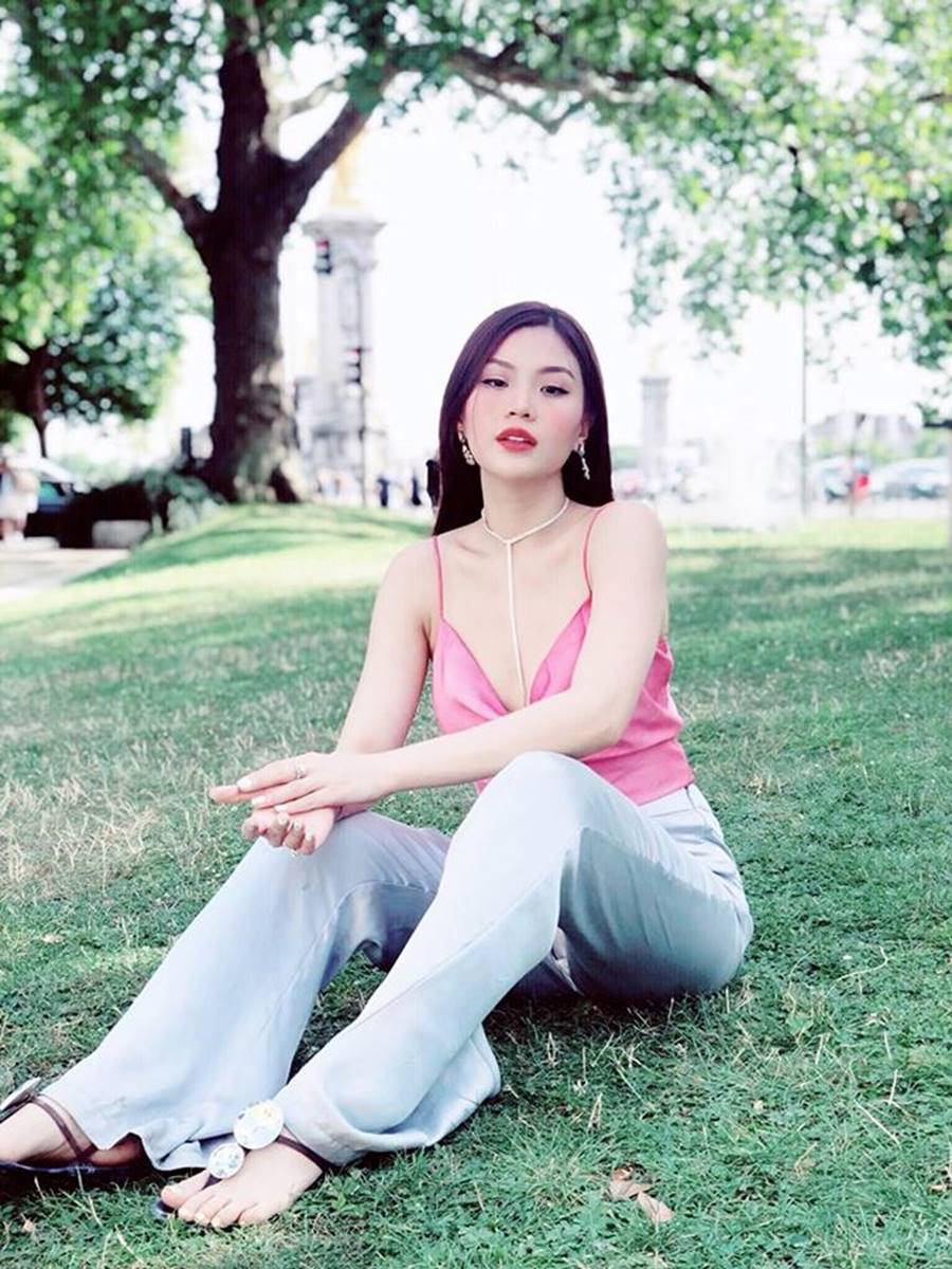 Hoa hậu Kỳ Duyên khoe dáng nóng bỏng với váy xuyên thấu sau khi giảm cân-7