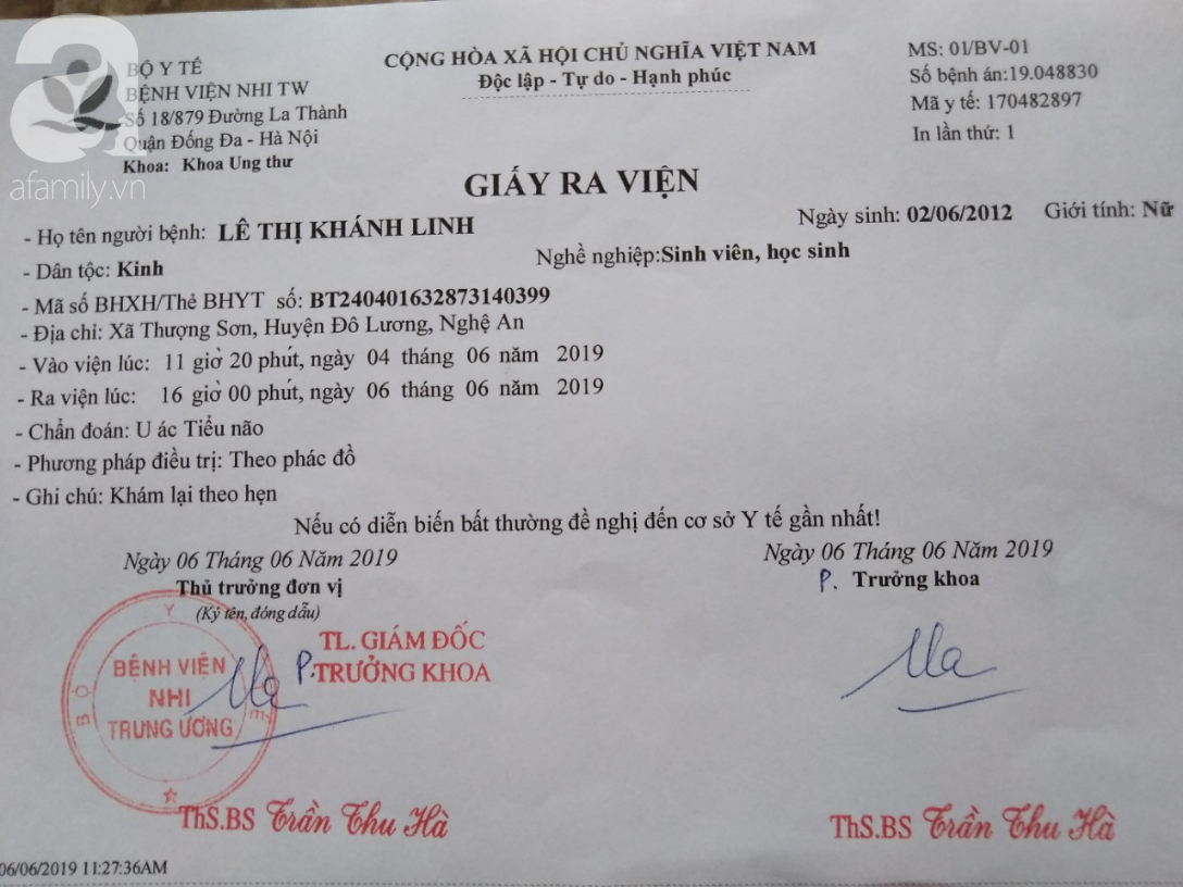 Câu hỏi nhói lòng của bé gái 7 tuổi chỉ nặng 9kg mắc bệnh u não: Nếu con chết rồi có được gặp cha mẹ nữa không?”-2
