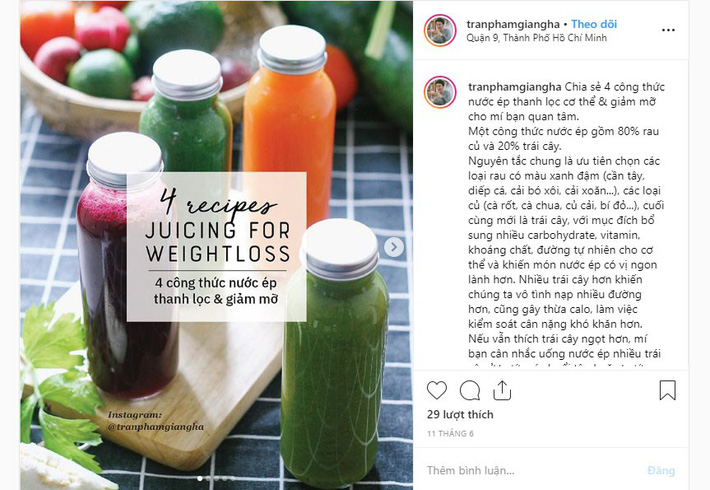 Chuyện ăn uống của cô nàng thừa mỡ bụng: Sáng 1 cốc detox rau, ăn eat clean thuần Việt giảm gần 10 cm vòng eo sau 3 tháng-5
