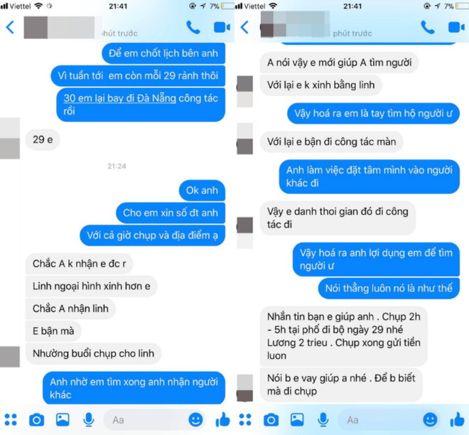 9x kể chuyện gặp nhiếp ảnh khó đỡ”: Thuê chụp rồi nhờ tìm thêm mẫu, sau đó lại huỷ vì lý do không ai ngờ-5