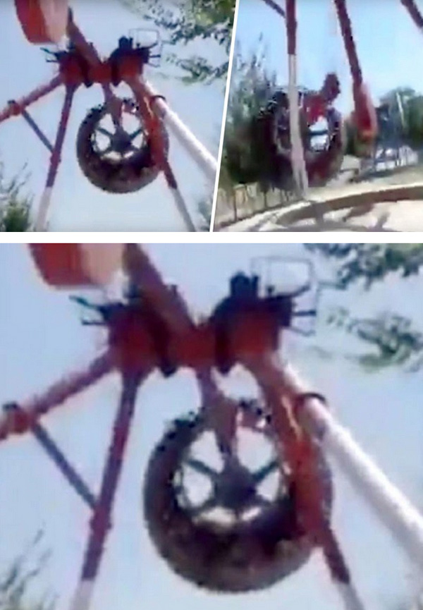 Cảnh tượng ám ảnh những ai thích trò chơi mạo hiểm: Đu quay 360 độ đột ngột rơi xuống đất, thiếu nữ 19 tuổi tử vong tại chỗ-2