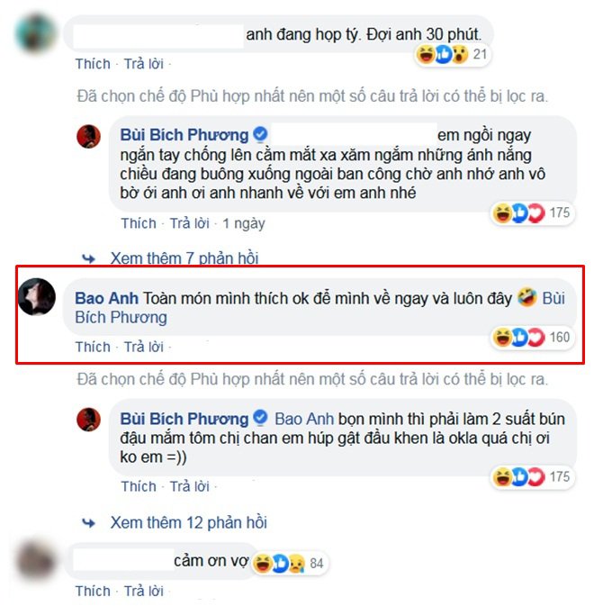 Ca sĩ Bích Phương gọi chồng về ăn cơm, hàng nghìn thanh niên đổ xô vào nhận vơ!-4