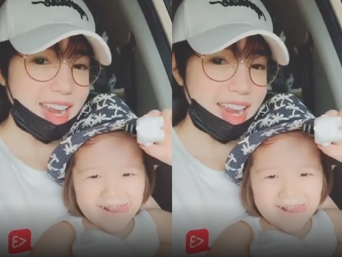 Con gái Elly Trần biểu cảm đáng yêu khi hát Roar của Katy Perry-1