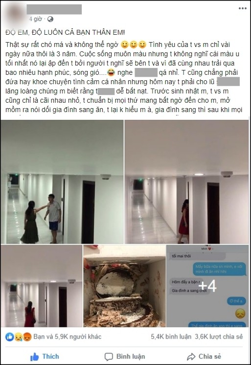 Dân mạng hoài nghi vụ cô gái phát hiện người yêu hẹn hò chính bạn thân của mình, nữ chính trong clip lên tiếng-1