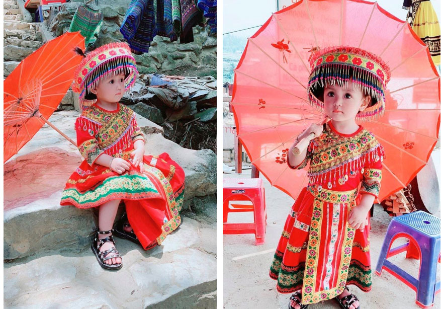 Mùa sen thị phi đã qua, hội chị em lại tan chảy với thiếu nữ má phính cao 80cm diện áo dài xinh như búp bê-10