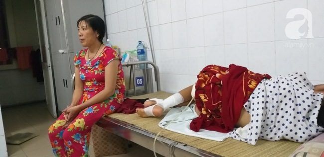 Nồi áp suất nổ tung gây bỏng, mẹ đưa 2 con đi chữa thầy lang thì hoại tử nặng, nguy cơ mất bộ phận sinh dục-1