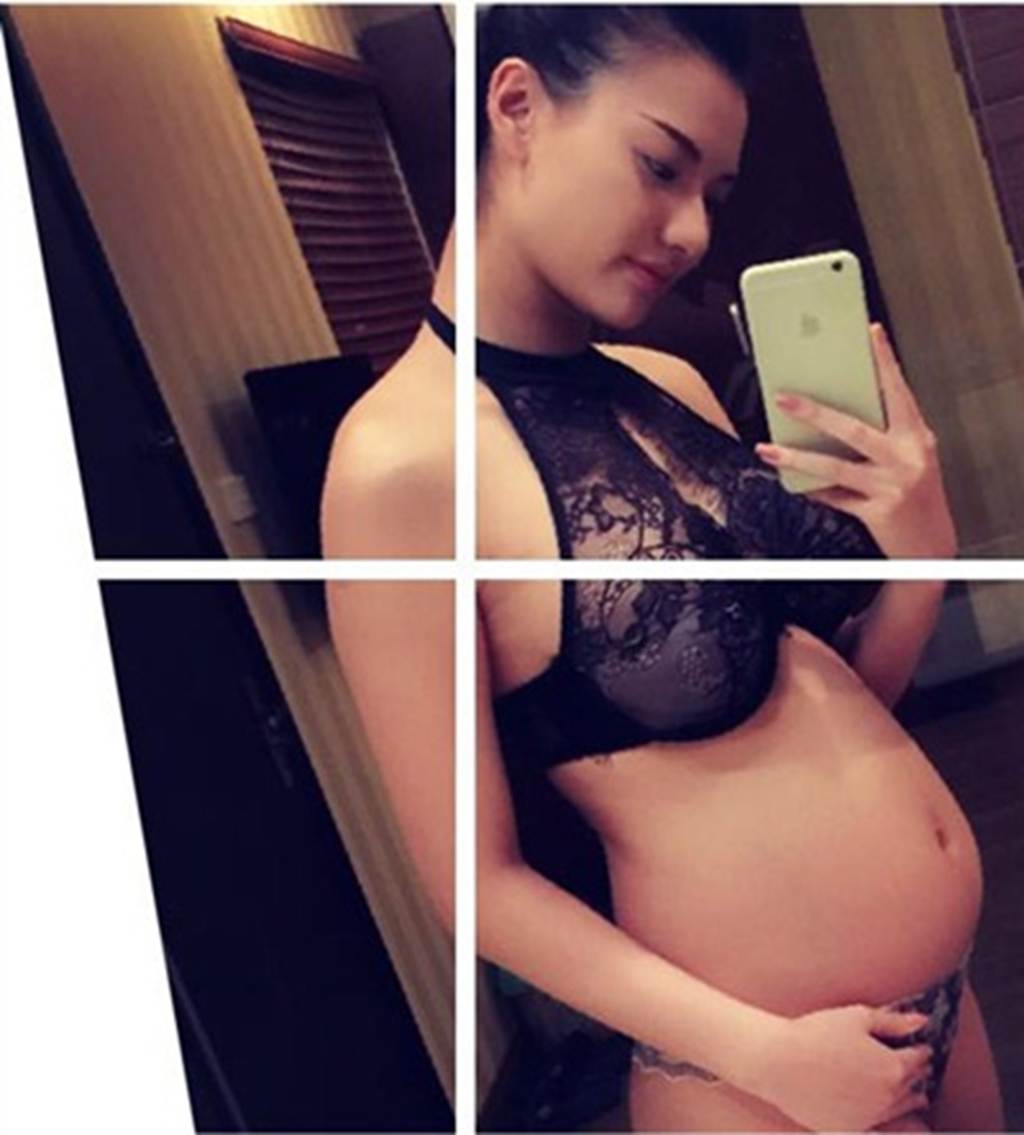 3 mỹ nhân bầu vượt mặt vẫn hở bạo với bikini: Diệp Lâm Anh nóng bỏng nhất?-13