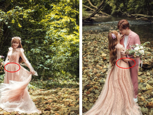 Rò rỉ hình ảnh trong đám cưới của Thu Thủy và chồng trẻ kém 10 tuổi ở quê nhà Đà Lạt, dân mạng bán tín bán nghi?-5