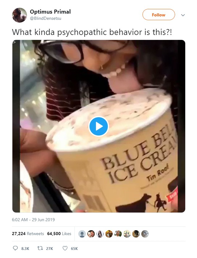 Cô gái ngang nhiên mở hộp kem, nếm thử rồi trả lại chỗ cũ gây phẫn nộ, chị em cần cẩn trọng khi mua hàng tại siêu thị-3