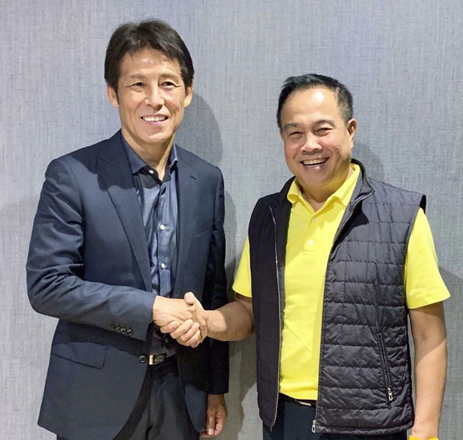 HLV Nhật Bản phủ nhận việc dẫn dắt tuyển Thái Lan-1