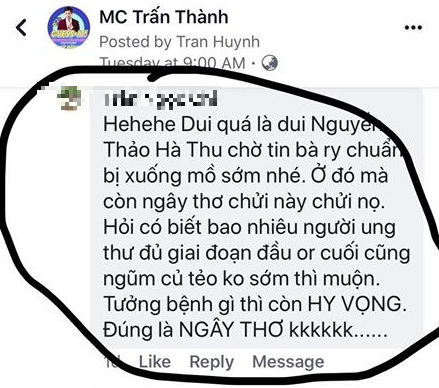 Trấn Thành tức giận mời công an vào cuộc để giải quyết việc antifan có lời lẽ chửi bới, xúc phạm gia đình anh-9