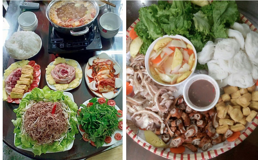 Mẹ 8x gợi ý mâm cơm tự nấu cho chị em, chỉ hơn 100k/bữa nhưng đầy đủ các món cho 4 người lớn, 3 trẻ nhỏ-7