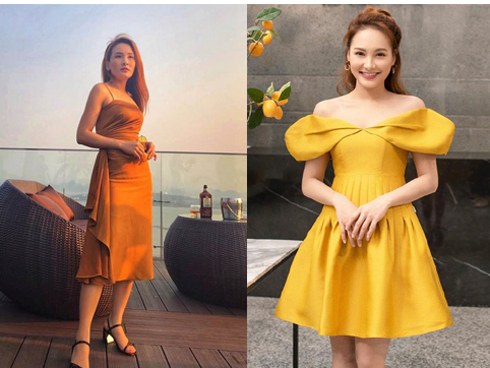 Diện một chiếc váy trễ vai, Thư trong Về nhà đi con khiến dân tình sốt sình sịch