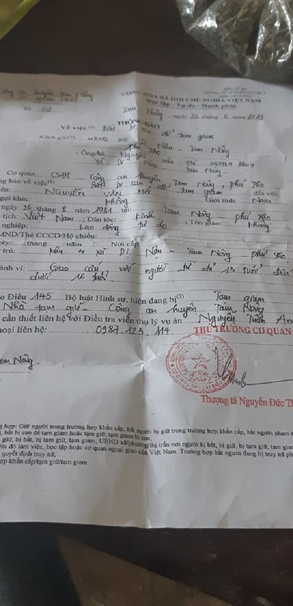 Kẻ hiếp dâm con đến mang thai từng trốn tránh trách nhiệm, nói có điên đâu mà làm chuyện loạn luân-3