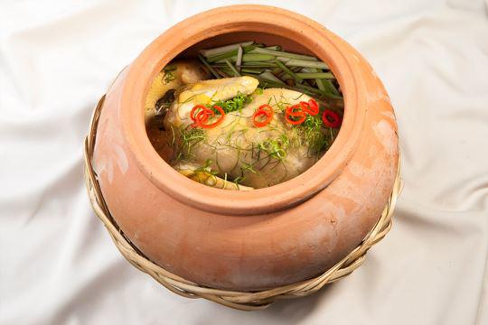 Gà hấp mắm nhĩ ngon ngây ngất với cách làm đơn giản-4