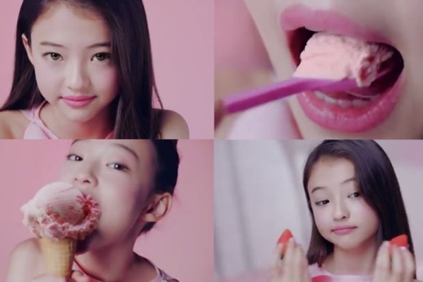 Góp mặt trong quảng cáo kem, bản sao nhí của Song Hye Kyo&nbsp; gây phẫn nộ, bị chỉ trích hình ảnh gợi dục, cổ xúy ấu dâm-3