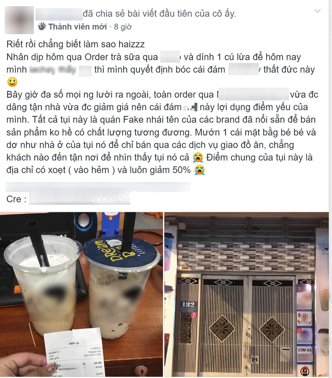 Chiêu lừa đảo mới khi đặt đồ ăn qua ứng dụng online: Giả danh thương hiệu nổi tiếng, luôn giảm giá sâu 50-70%-1