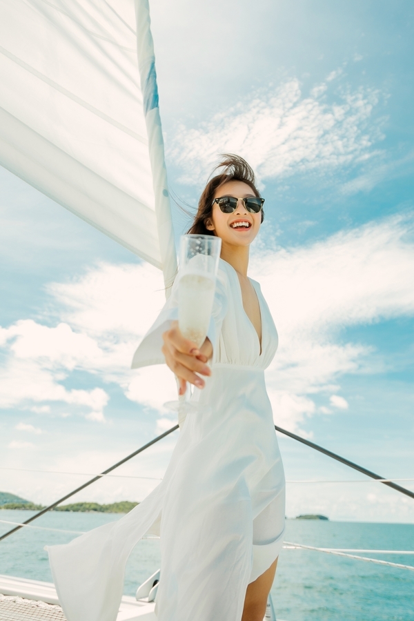 Ít diện bikini nhưng 1 khi đã mặc Khả Ngân cũng nóng bỏng không thua kém mỹ nhân nào!-11