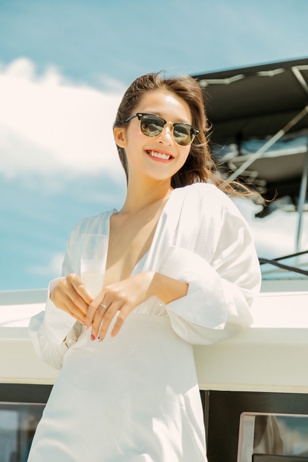 Ít diện bikini nhưng 1 khi đã mặc Khả Ngân cũng nóng bỏng không thua kém mỹ nhân nào!-12