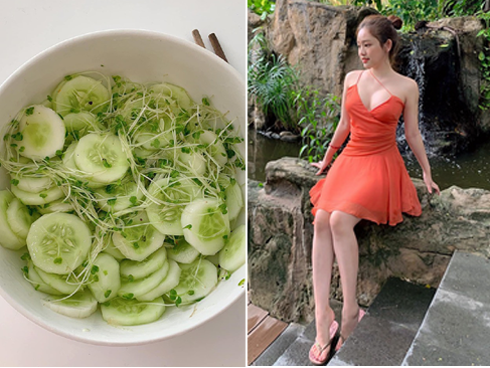 Chỉ 1 tô salad và uống nước chanh trong ngày, chế độ ăn ép cân này của Thúy Vi liệu có khoa học?