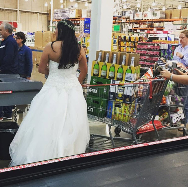 Bắt gặp hình ảnh siêu dị trong siêu thị ngày cuối tuần-4