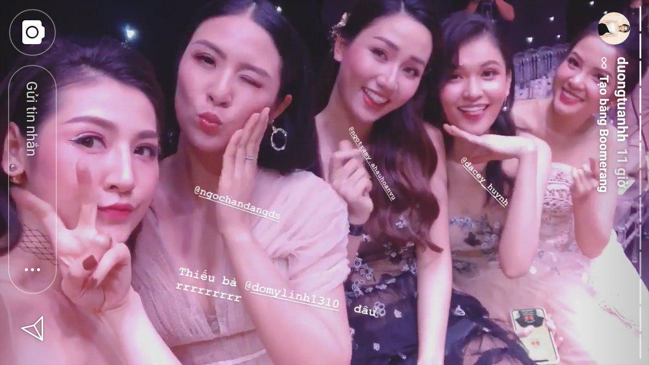 Phản ứng của Á hậu Tú Anh, Huyền My giữa lúc cô em thân thiết Đỗ Mỹ Linh bị đồn yêu lại bồ cũ của mình-4