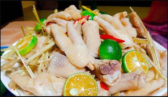 Chân gà ngâm sả tắc hương vị thơm ngon đậm đà-3