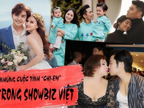 Chuyện tình 'chị - em' showbiz Việt: Người viên mãn, kẻ đổ vỡ giữa chừng