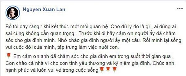 Tiết lộ lập gia đình lần hai chưa bao lâu, siêu mẫu Xuân Lan đã chia tay?-3