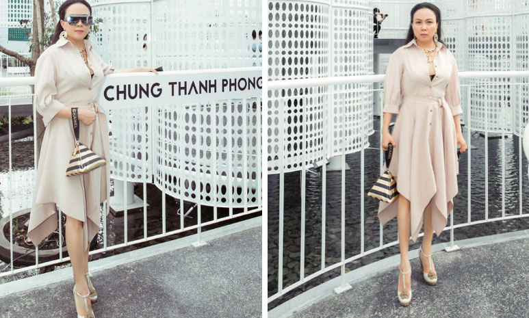 Phải chăng chiếc túi hình chóp gần 100 triệu này đang giúp Phượng Chanel bước dần tới đỉnh cao của phong cách-1