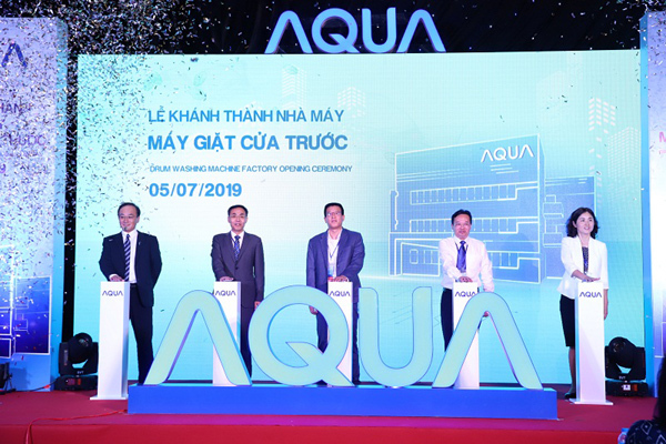 AQUA Việt Nam khánh thành Nhà máy Máy giặt cửa trước-1