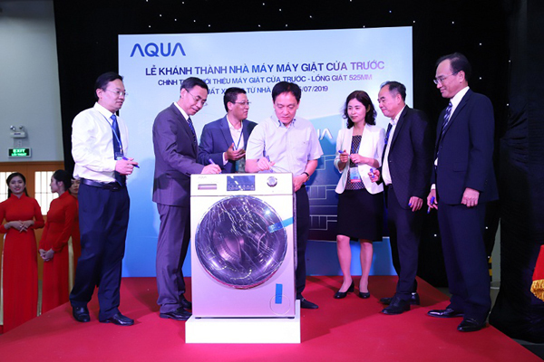 AQUA Việt Nam khánh thành Nhà máy Máy giặt cửa trước-3