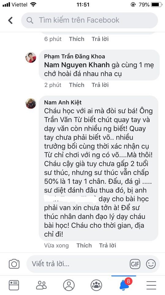 Lục đục nội bộ, Tổng đàn chủ Vịnh Xuân Nam Anh muốn đấu chấp đối thủ... một chân một tay-2