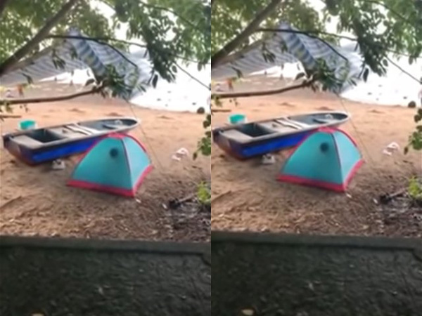 Dựng lều trên bờ biển rồi thản nhiên mây mưa giữa ban ngày, cặp đôi bị dân mạng lên án-1