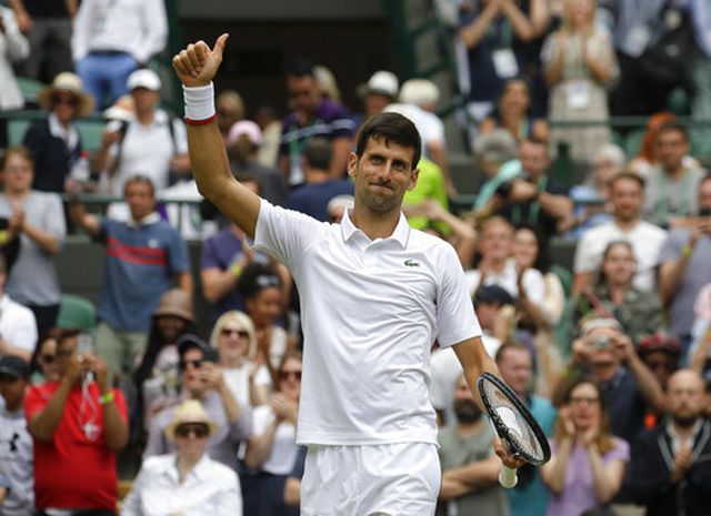 Djokovic, Federer, Nadal cùng hẹn vào tứ kết Wimbledon 2019-2