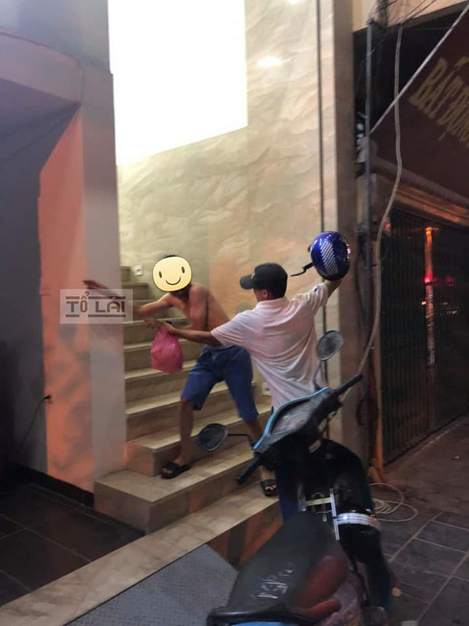 Đến nhà nghỉ ship đồ ăn, thanh niên phát hiện người yêu ở chung phòng với đồng nghiệp-1