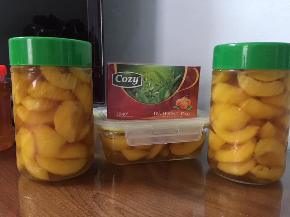 Sốt trà đào ngâm, chị gái văn phòng lãi tiền triệu-3