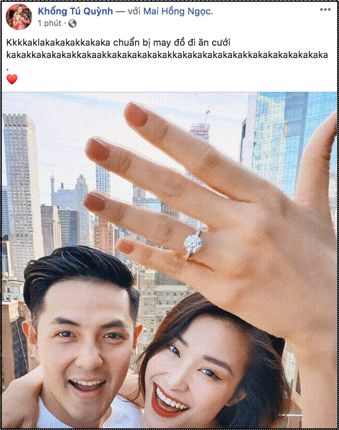 Hoa hậu Đặng Thu Thảo, Ngô Kiến Huy cùng dàn sao Việt đồng loạt chúc mừng Đông Nhi - Ông Cao Thắng chuẩn bị về một nhà-4