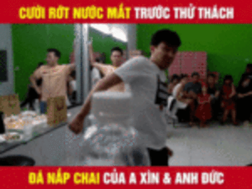 Anh Đức - Trấn Thành thử đá bay nắp chai và cái kết... sấp mặt