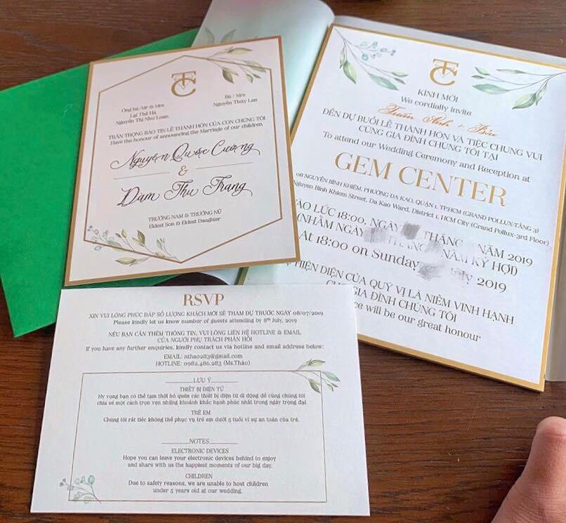 Cường Đô La - Đàm Thu Trang không phục vụ trẻ em dưới 5 tuổi và loạt quy định ngặt nghèo của sao Vbiz trong đám cưới-1