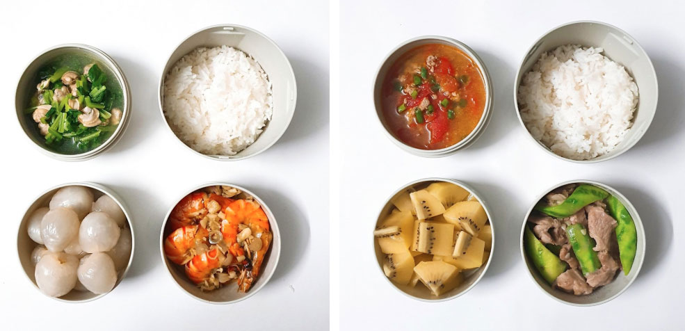 Chỉ với 50k đồng, cô gái trẻ làm ra hàng loạt bữa cơm trưa siêu tinh tế để chồng mang đi làm mỗi ngày-6